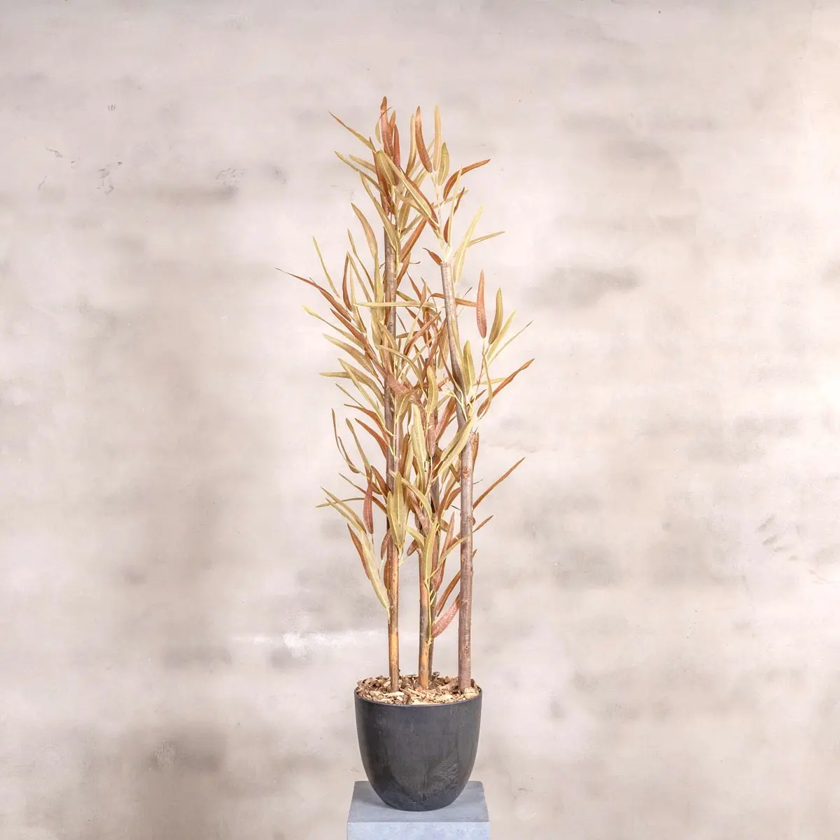 Kunstplant Eucalyptus rood-groen 120 cm (2)