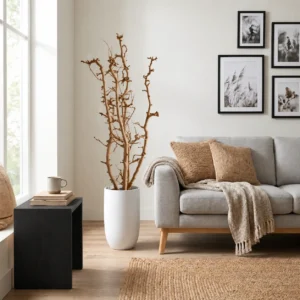 Natuurlijk takarrangement in modern interieur-2