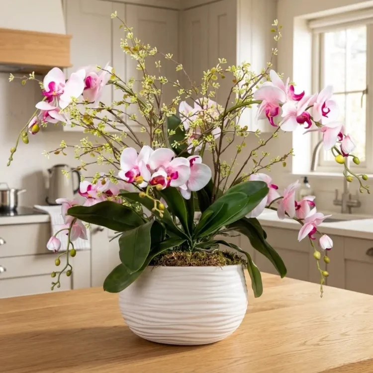 Orchidee bloemstuk Emilia
