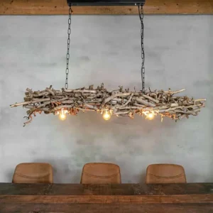 Perentakken hanglamp Met ketting B150cm