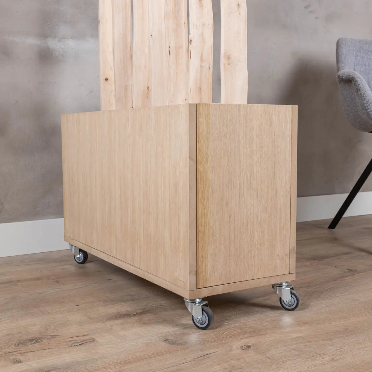 Roomdivider Esper met houten bak (2)