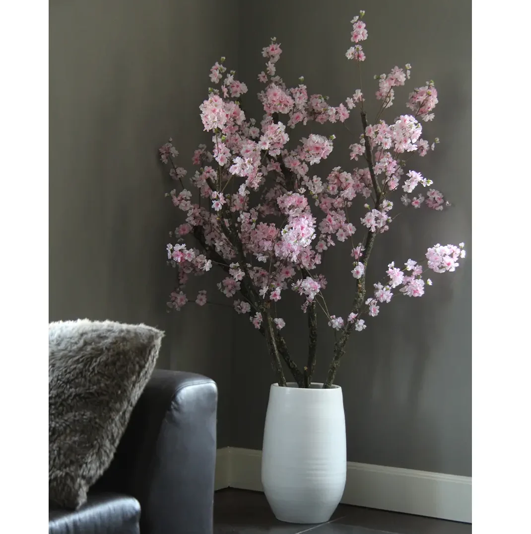 Roze bloesemboom Suze met pot naar keuze Large 150cm