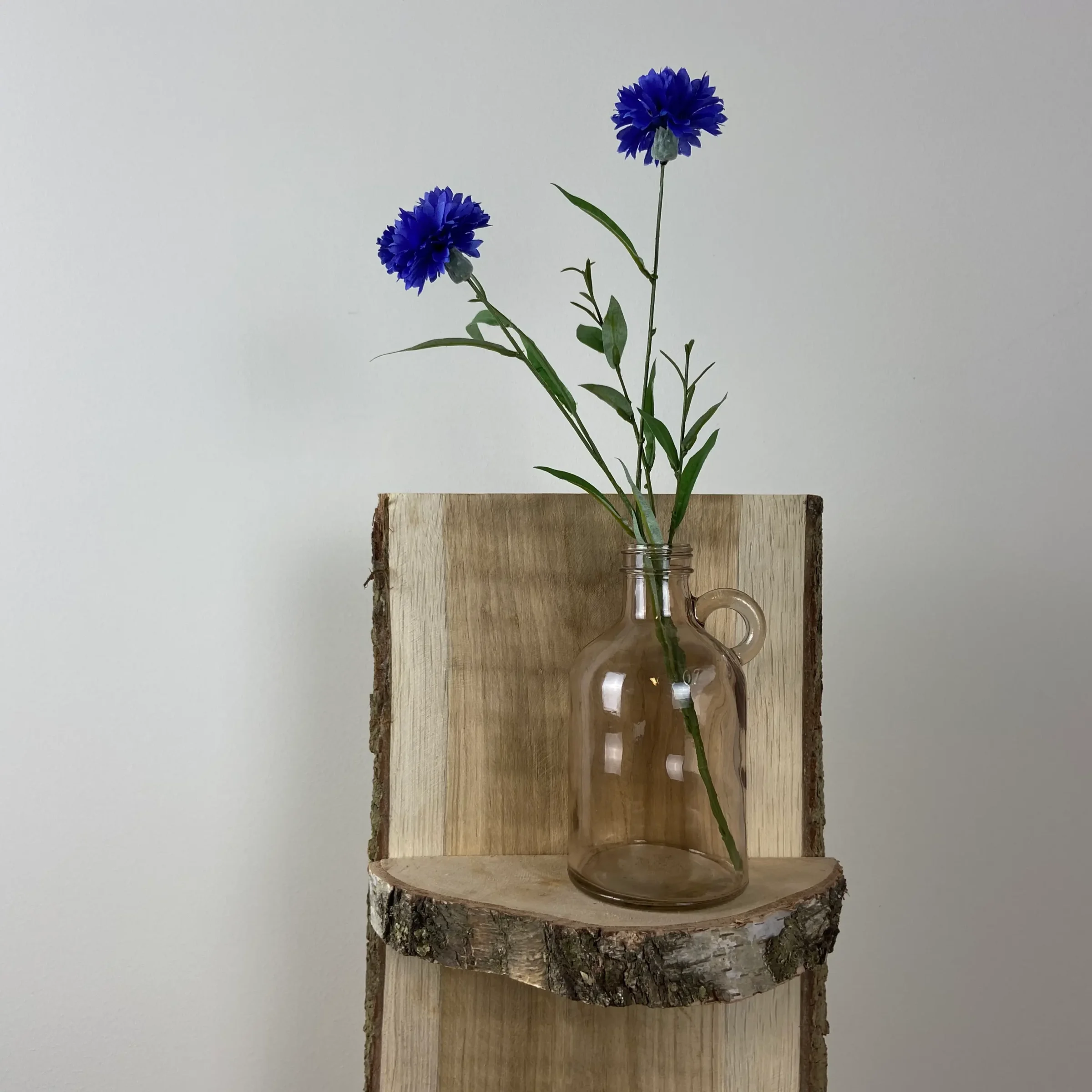 Staand Boomstamrek Dudley Eiken met bast 100cm (13)