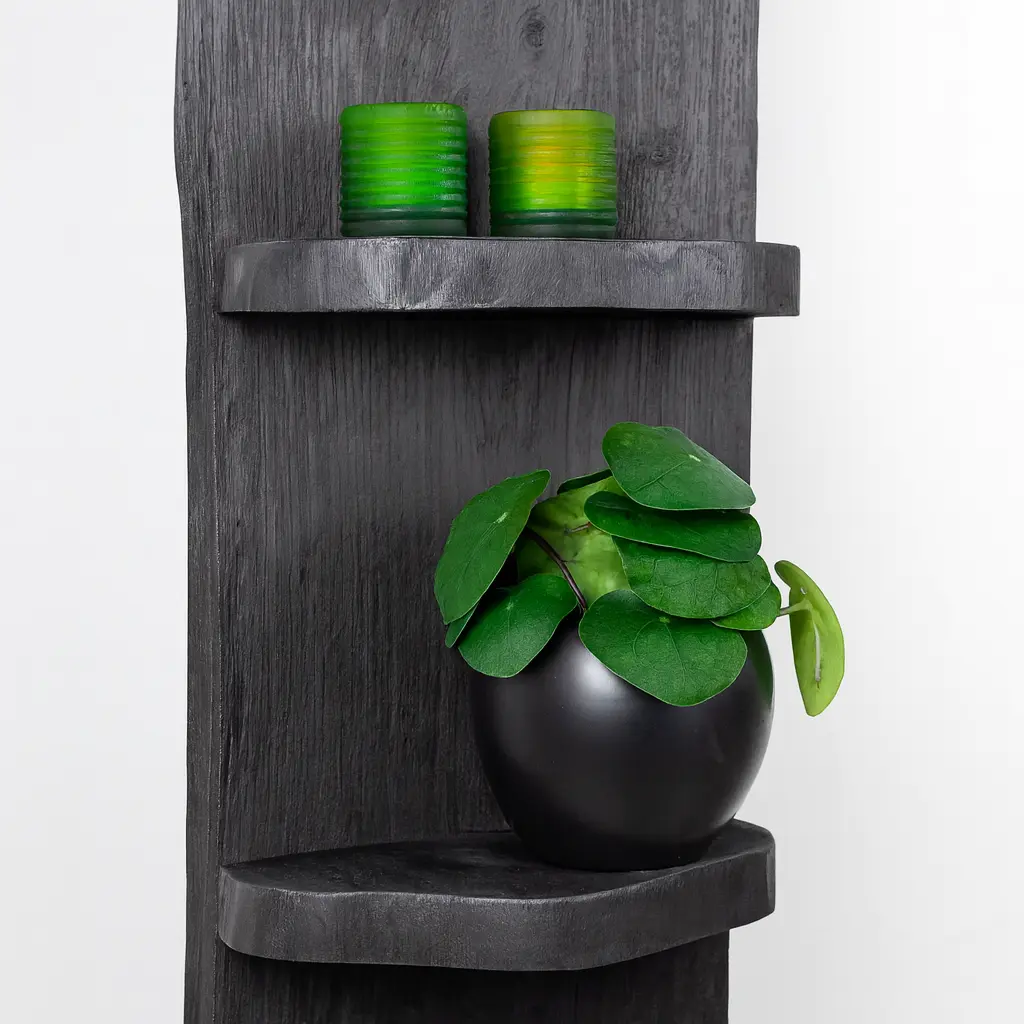 Staand Boomstamrek Vigo Zwart 25x15x150 (9)