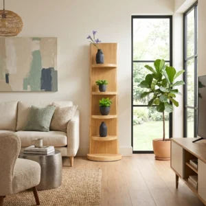 Staand boomstamrek old naturel 150 cm