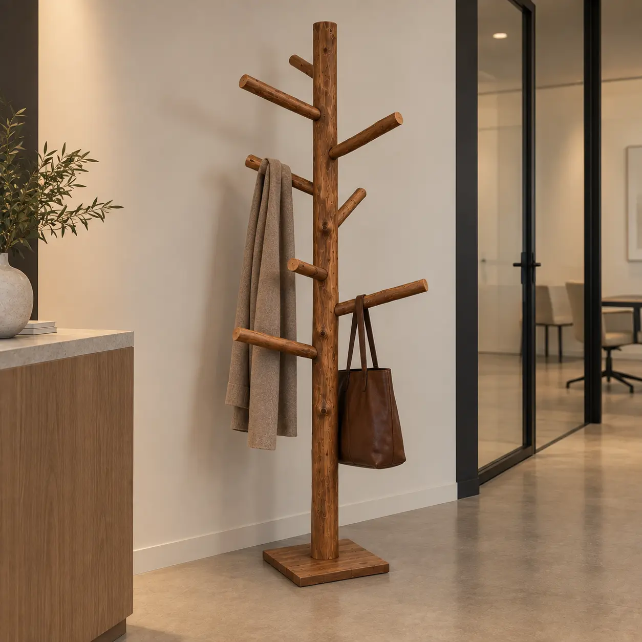 Staande kapstok Vita oak 200 cm (1)