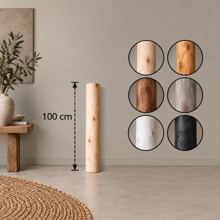 Stam met oliebehandeling 100 cm (3)