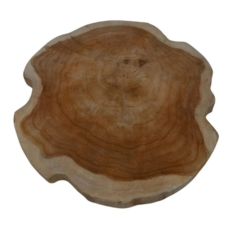 Teak houten schijf (4)