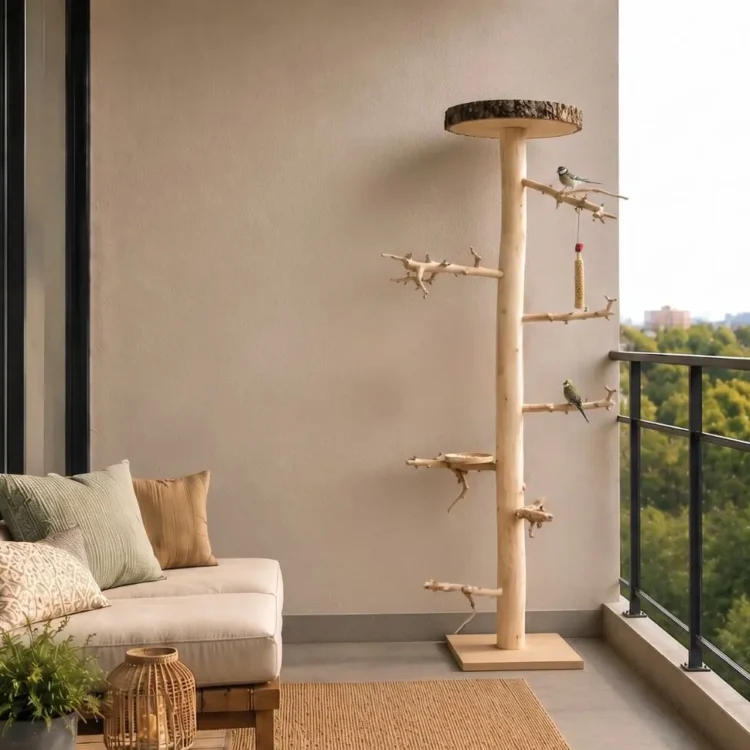Vogelboom Chica voederplateau 150 cm