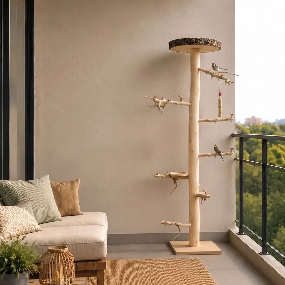 Vogelboom Chica voederplateau 150 cm