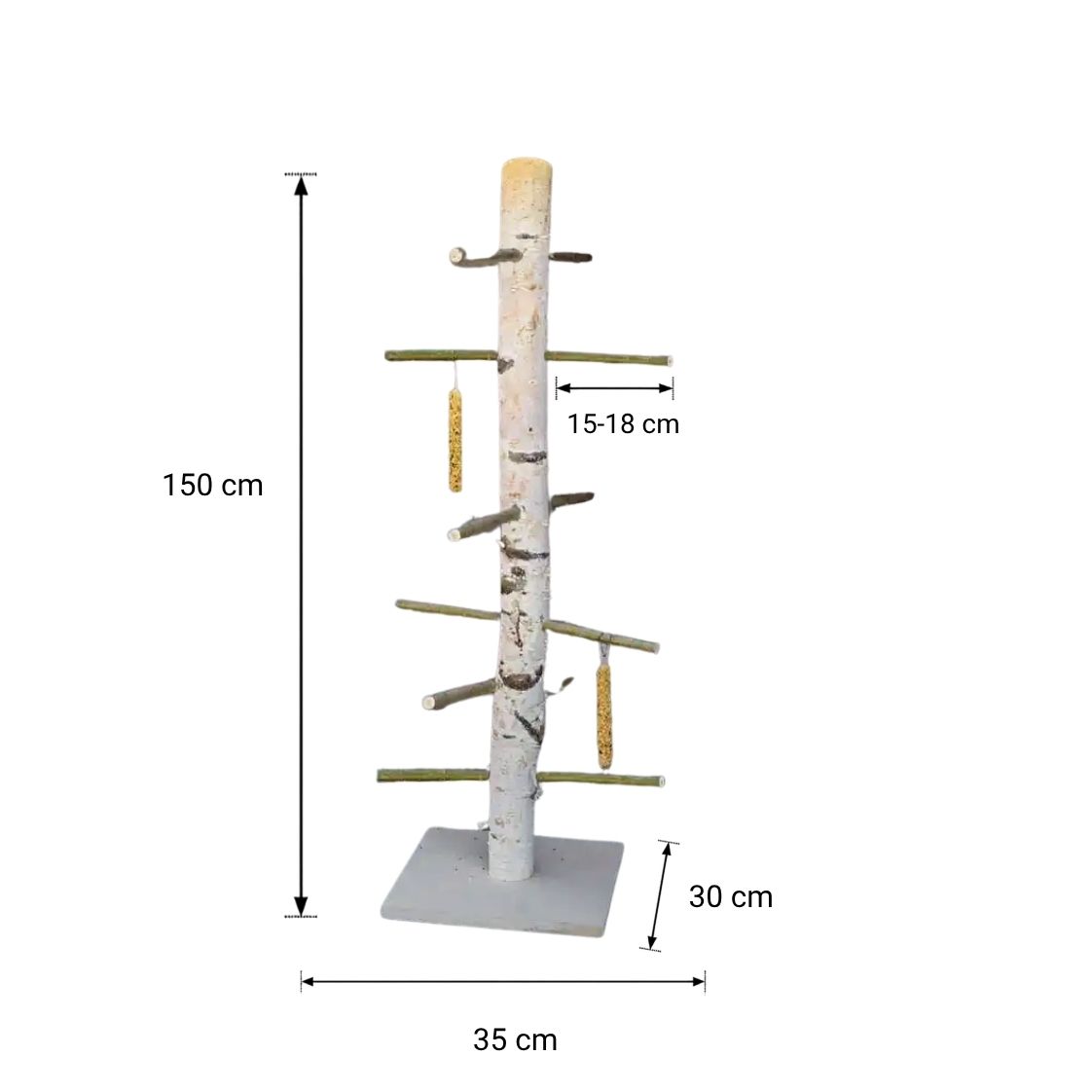 Vogelboom Zazou _ 150 cm