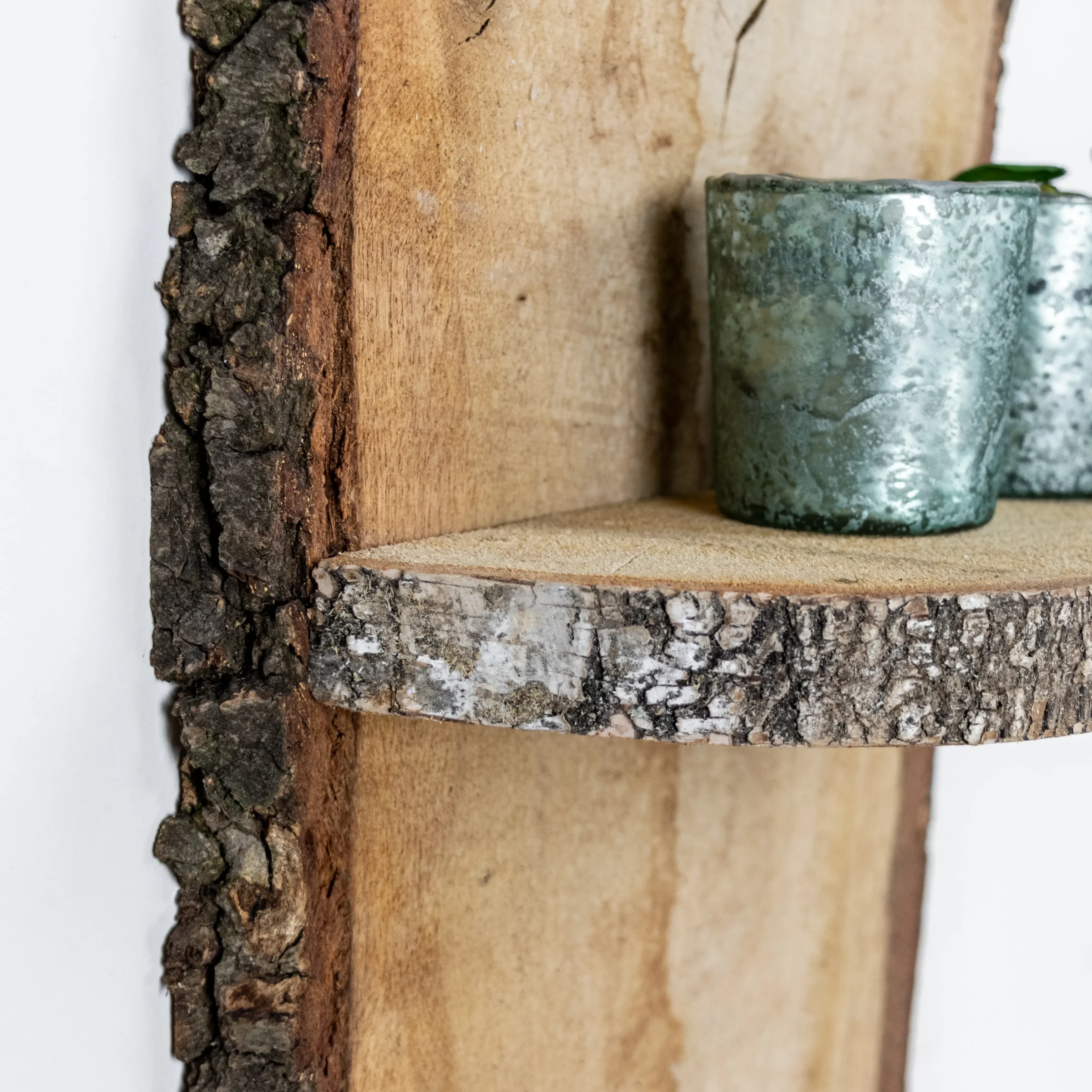 Wand Boomstamrek Yale Eiken met bast 100cm (6)