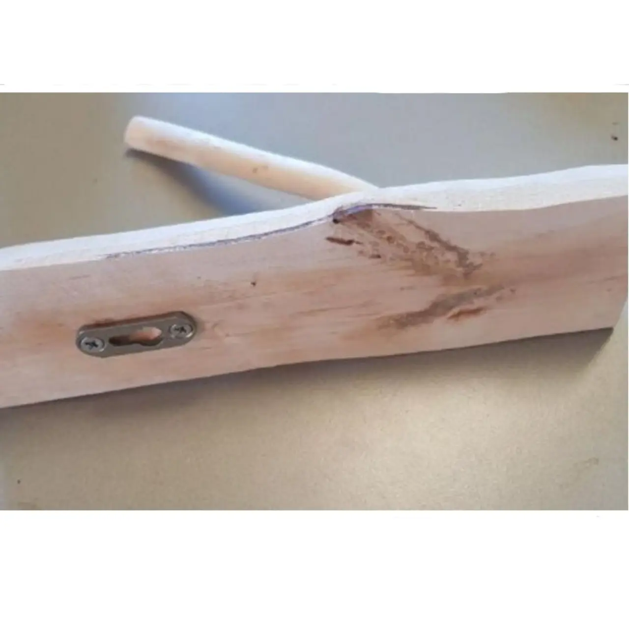 Wandkapstok Esper 1 houten haak (1)