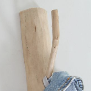 Wandkapstok Esper 1 houten haak (2)