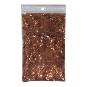 Zakje Glitters Koper grof