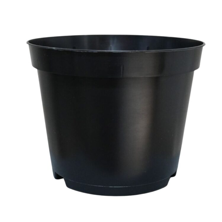 Zwarte plastic binnenpot