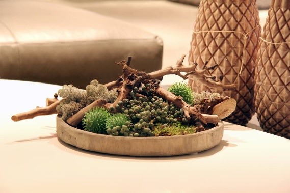 herfstdecoratie-op-houten-bord