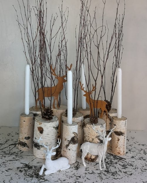 kerstdecoratie-van-berkenstammen-maken